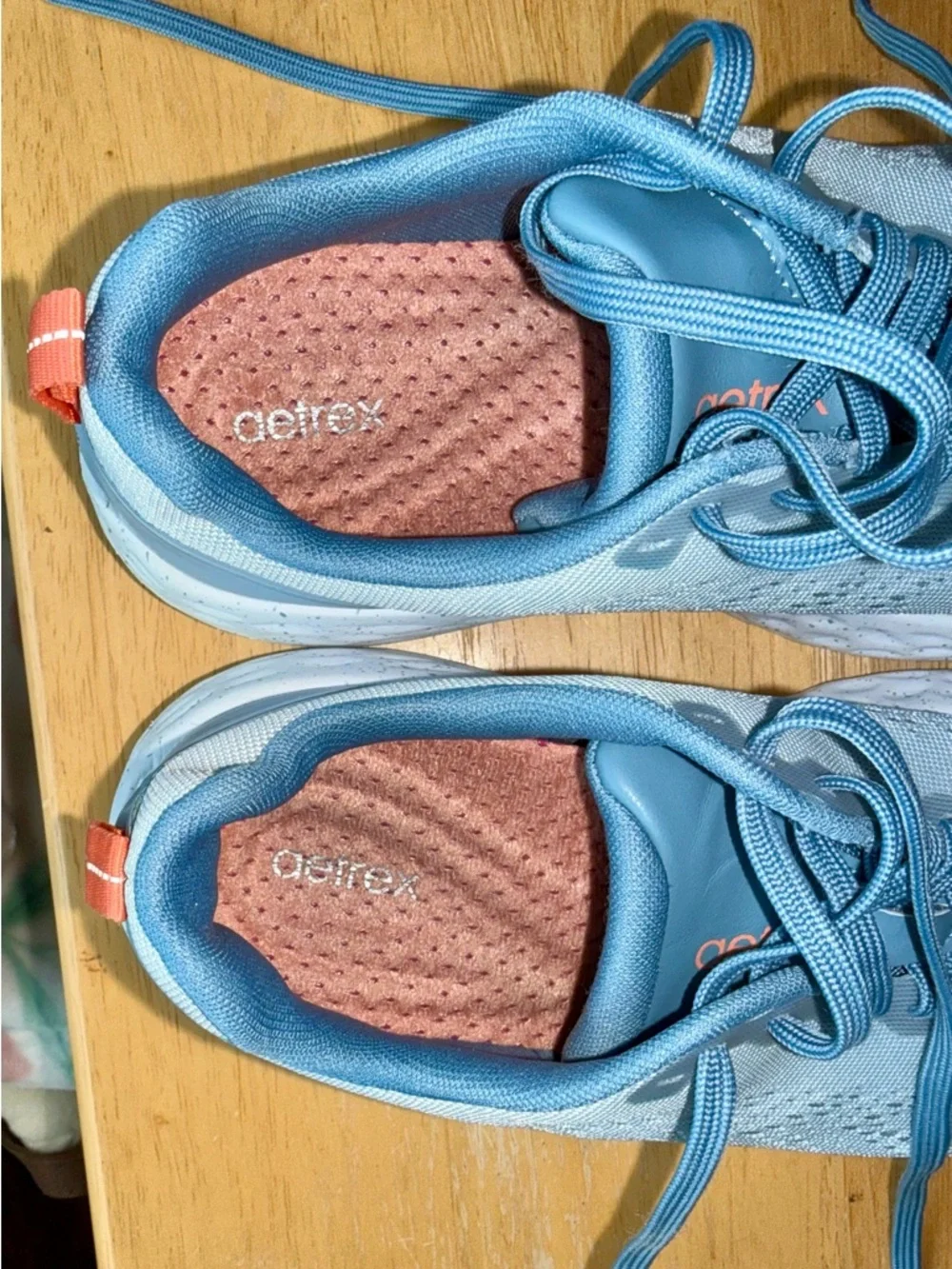 Aetrex “Danika” Light Blue Athletic Sneakers - Picture 7 of 7